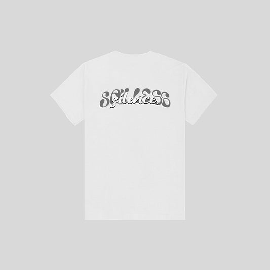 SAY LESS GRAPHIC TEE WHITE - Say Less Clothing